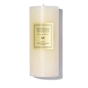 Archipelago Luna Pillar Candle - 90 Hours