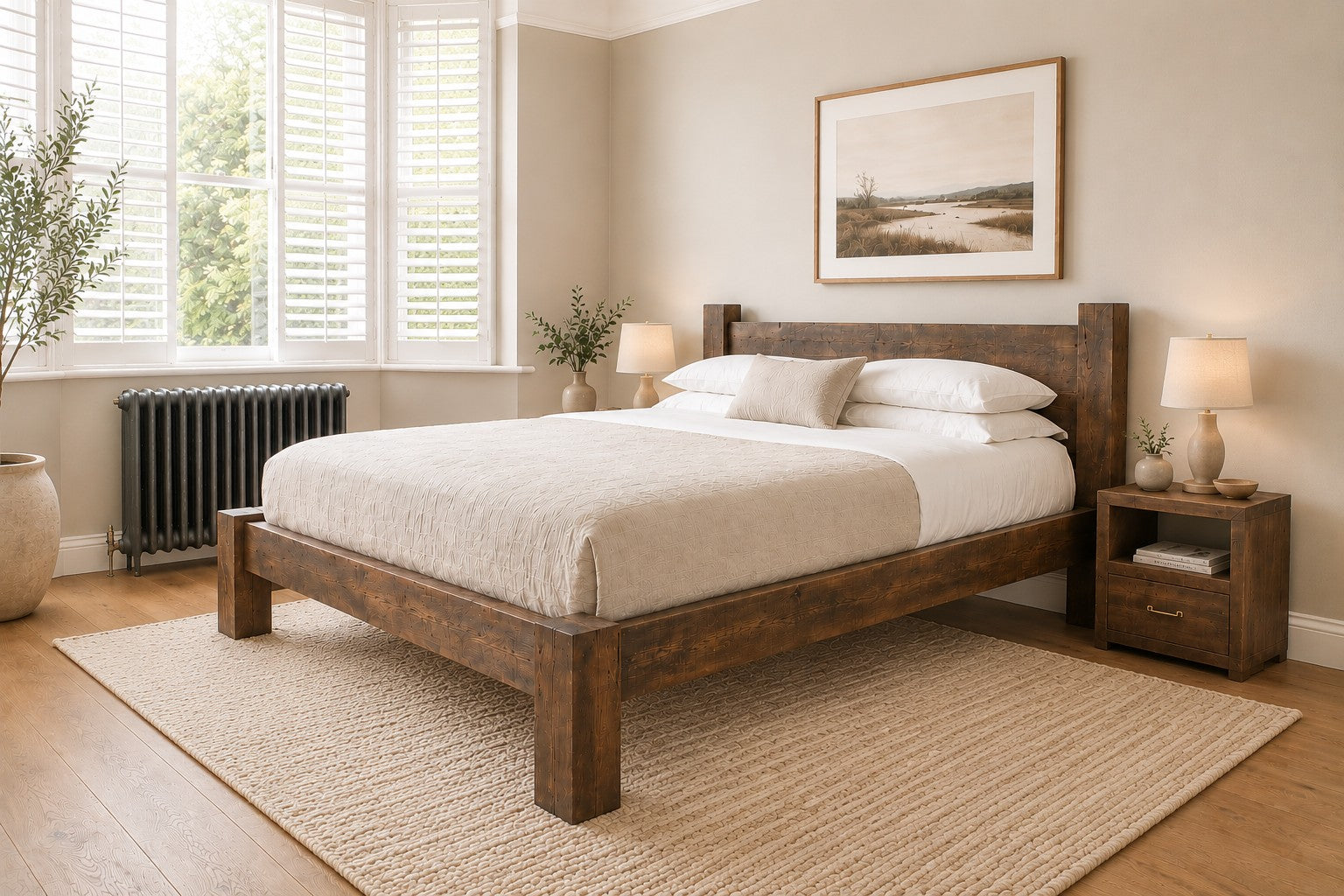 Hudson Bed With Low End