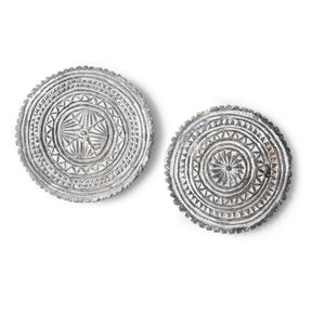 Old Stone Tepoy Coasters - Ca 1930