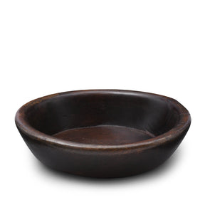 Carved Indian Parath Bowl From Rajasthan - Ca 1920