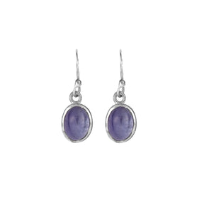 Labradorite And Silver Earrings