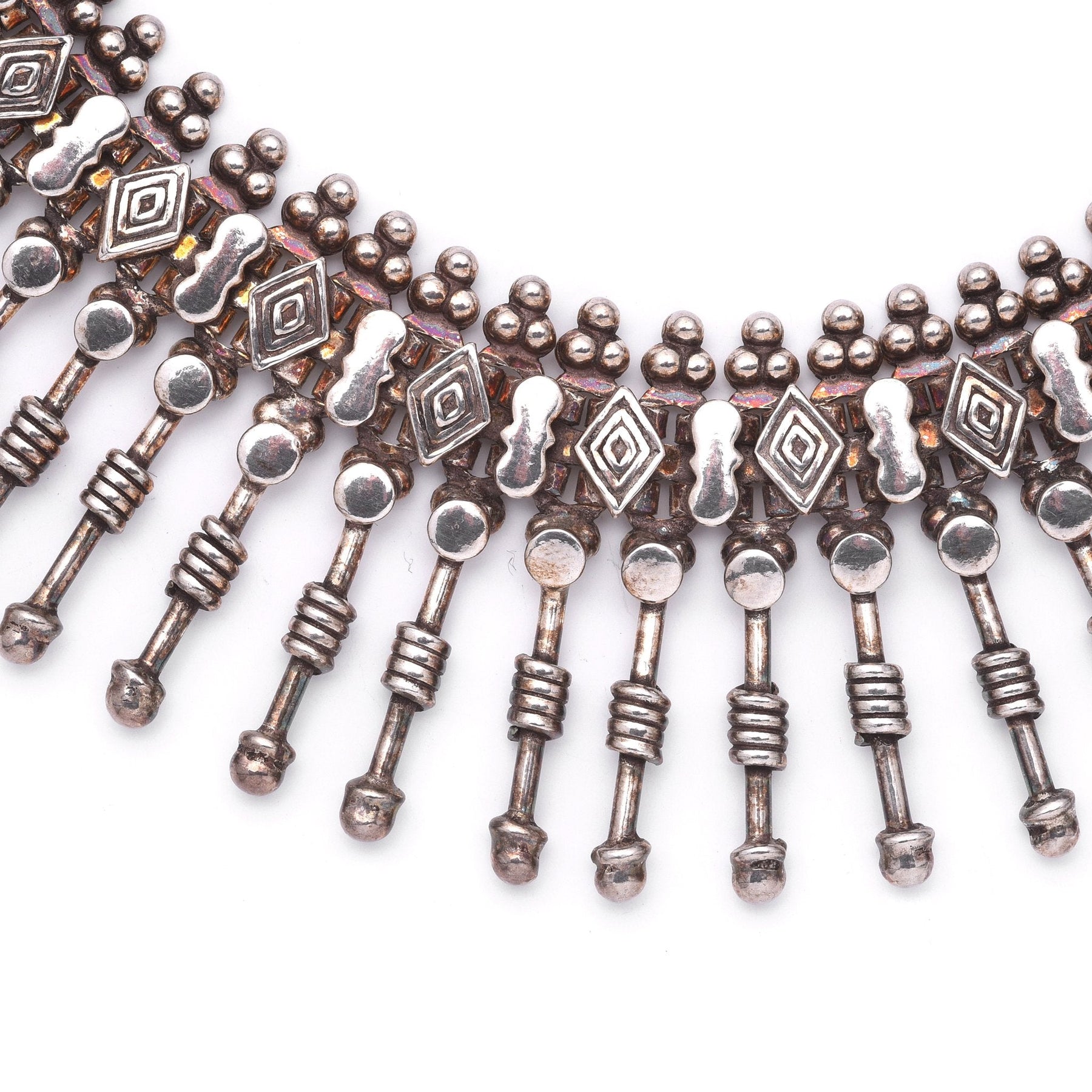 Old Tribal Silver Necklace