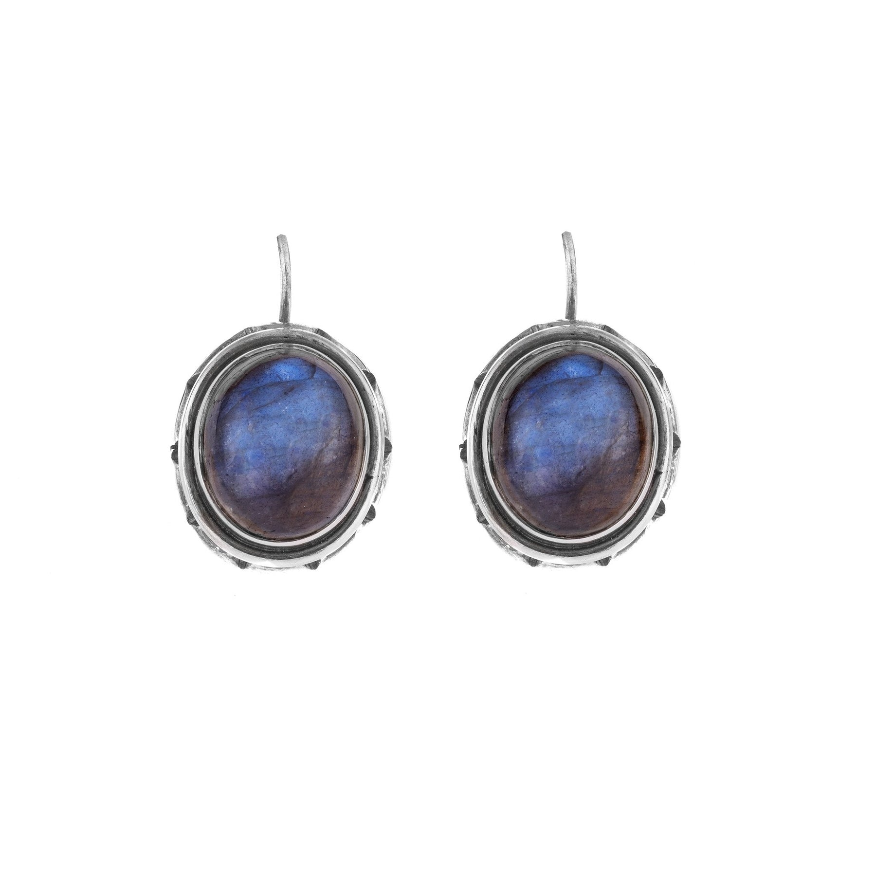 Sterling Silver Earrings - Labradorite