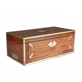 Anglo Indian Rosewood Writing Slope - 19thC