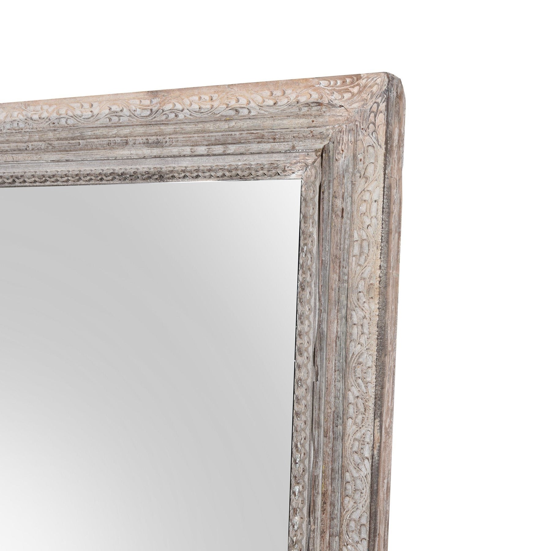 Mirror Made From An Old Indian Door - 19thC (120 x 200cm)