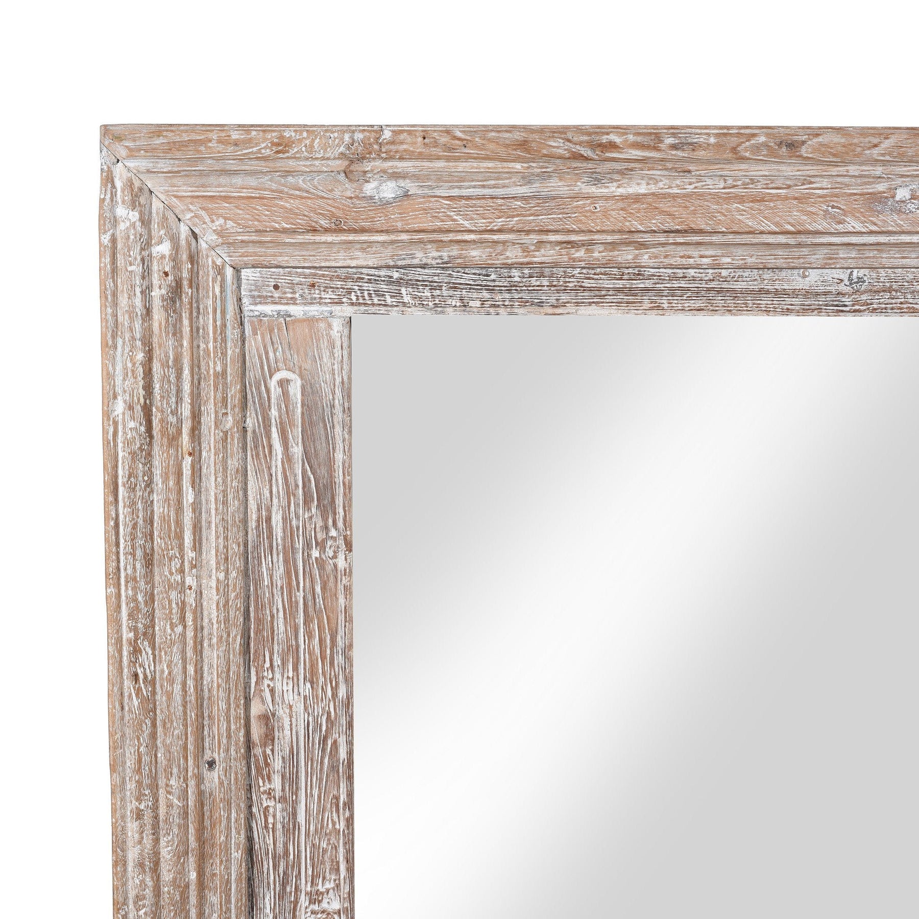 Mirror Made From Old Architectural Teak
