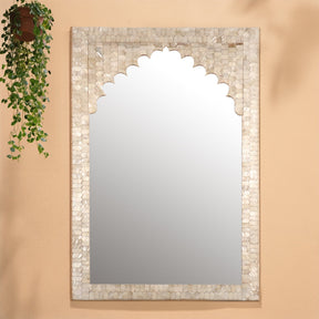 Mother Of Pearl Mughal Style Mirror