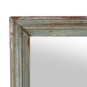 Old Carved Teak Mirror - 19thC