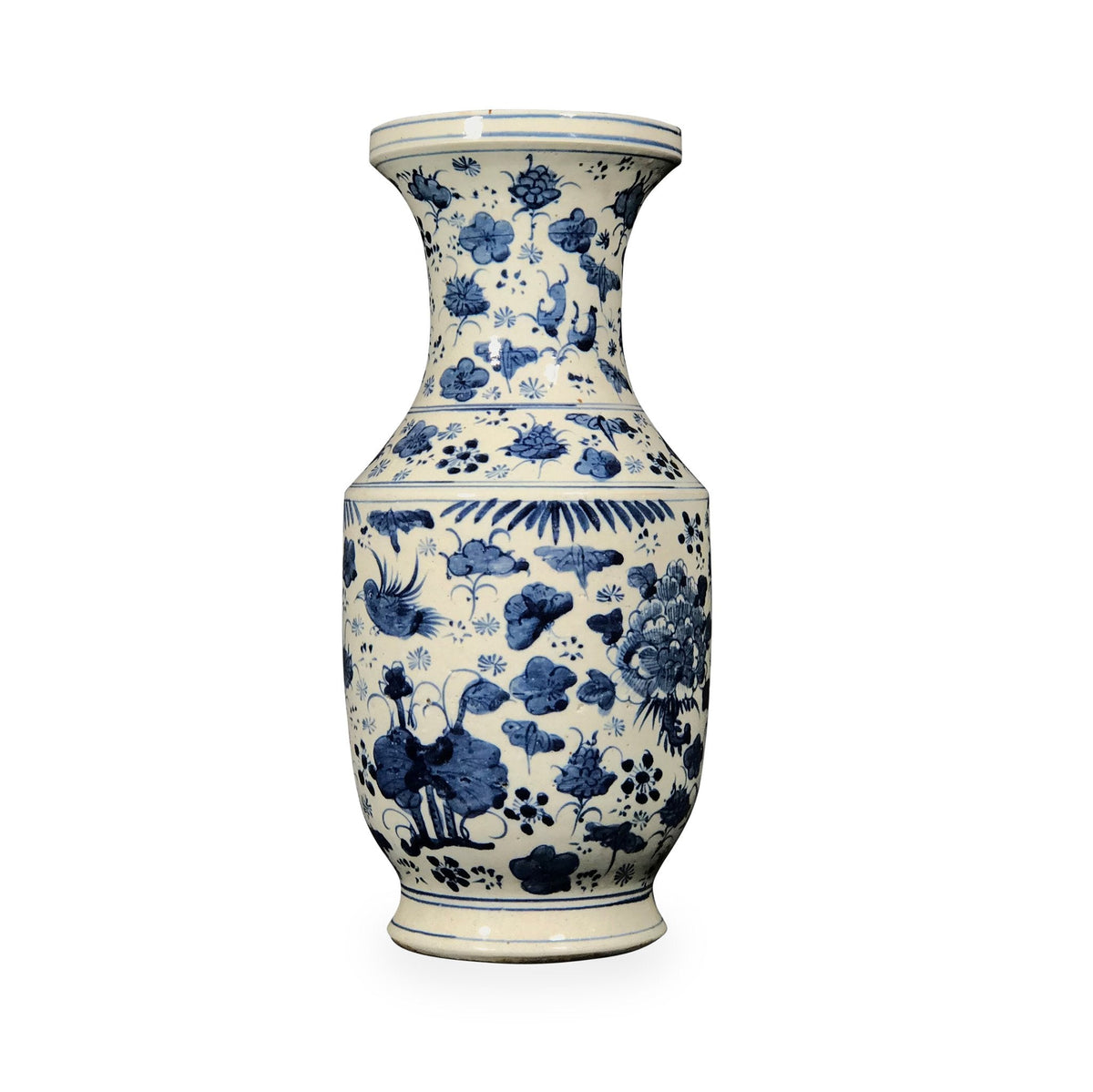 Blue & White Porcelain Fengweizun Vase
