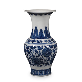 Blue & White Porcelain Fengweizun Vase