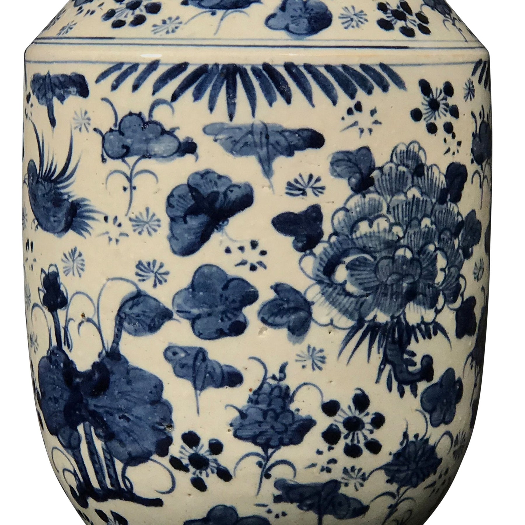 Blue & White Porcelain Fengweizun Vase