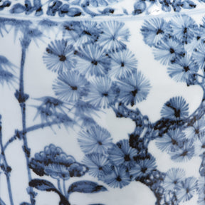 Hongwu Blue & White Porcelain Meiping Vase - Cherry Tree Design