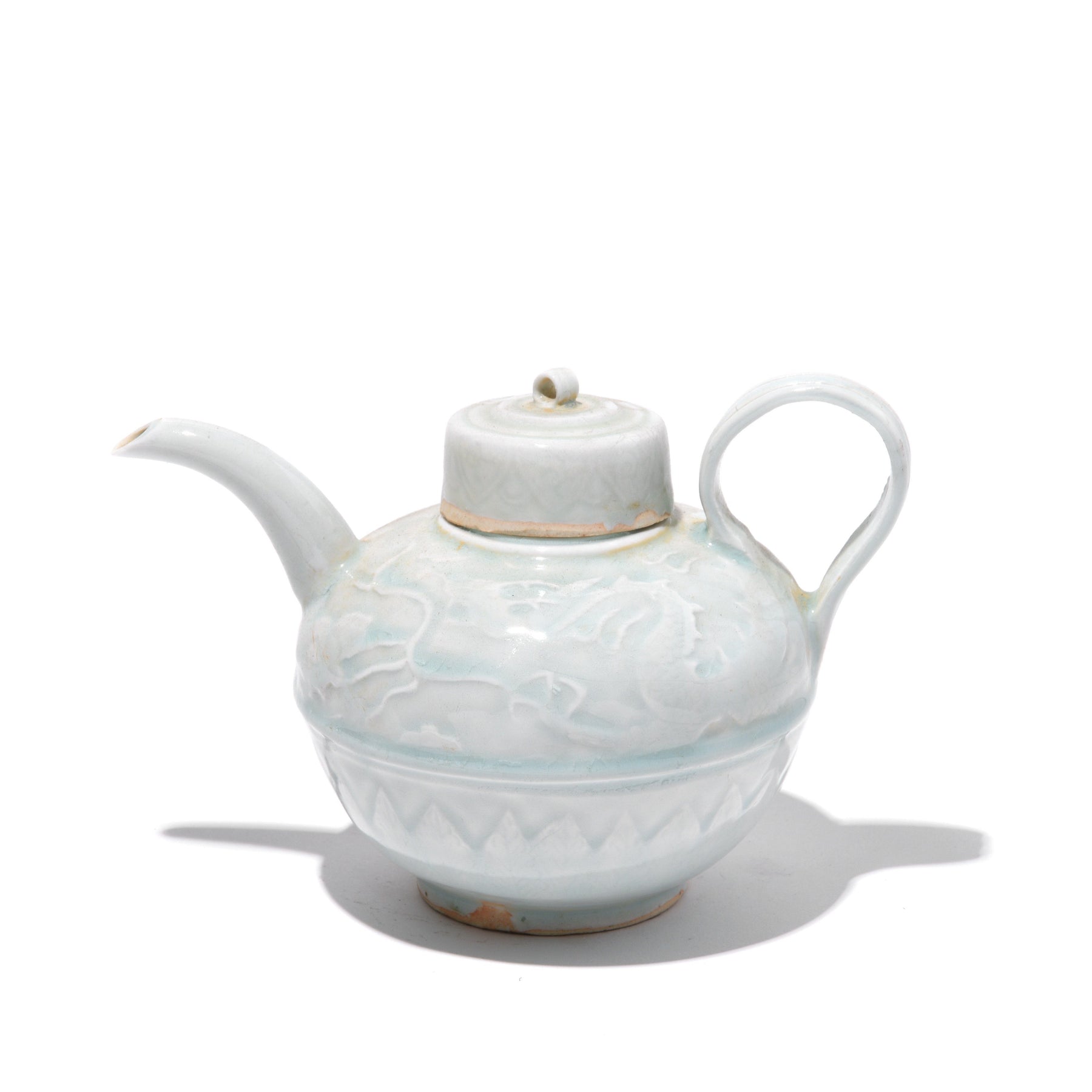 Celadon Glazed Porcelain Tea Pot - Song Dynasty Style