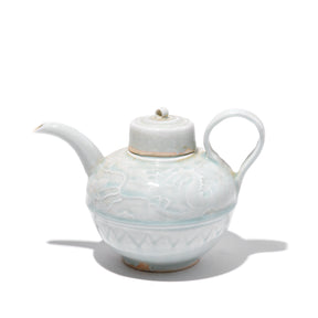 Celadon Glazed Porcelain Tea Pot - Song Dynasty Style