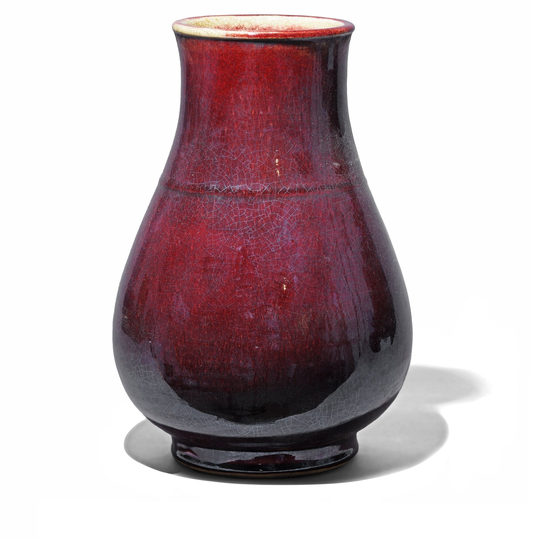 Sang De Boeuf Porcelain Flower Vase