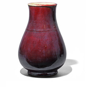 Sang De Boeuf Porcelain Flower Vase