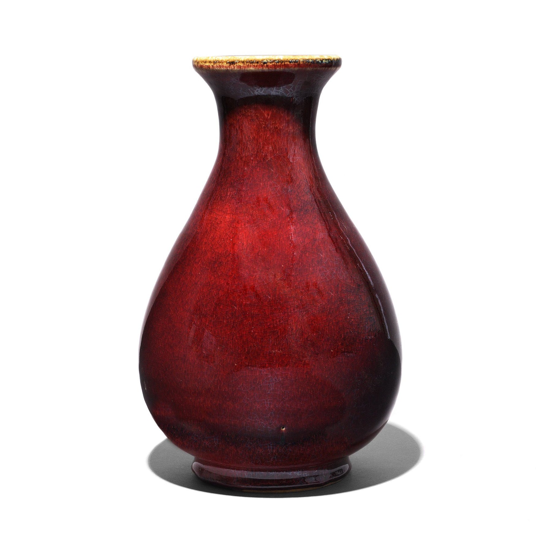 Sang De Boeuf Porcelain Flower Vase