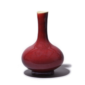 Sang De Boeuf Porcelain Tianqiuping Vase