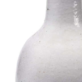 White Glazed Porcelain Yaolingzun Vase