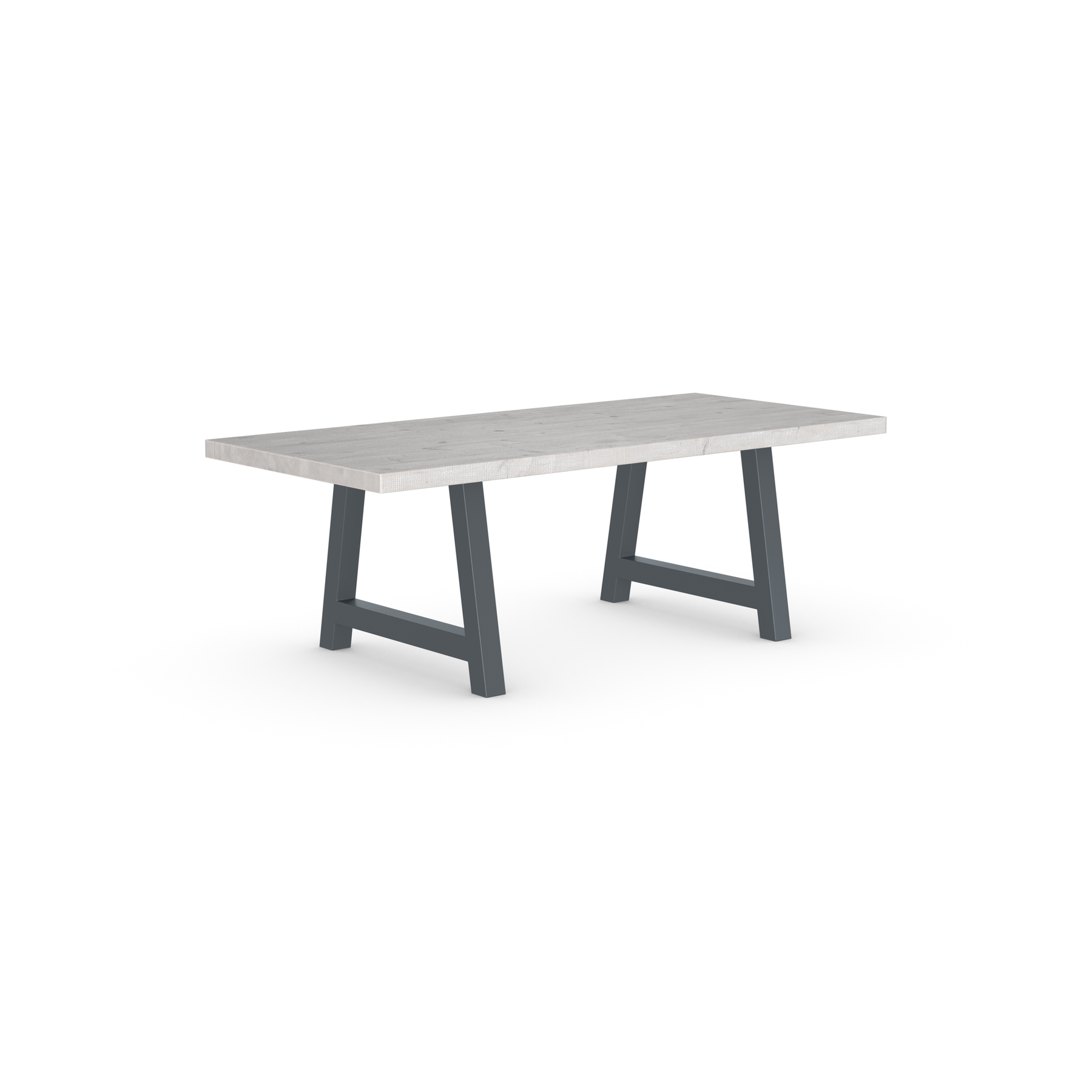 Rochester Dining Table - Long Overhang Custom Frame