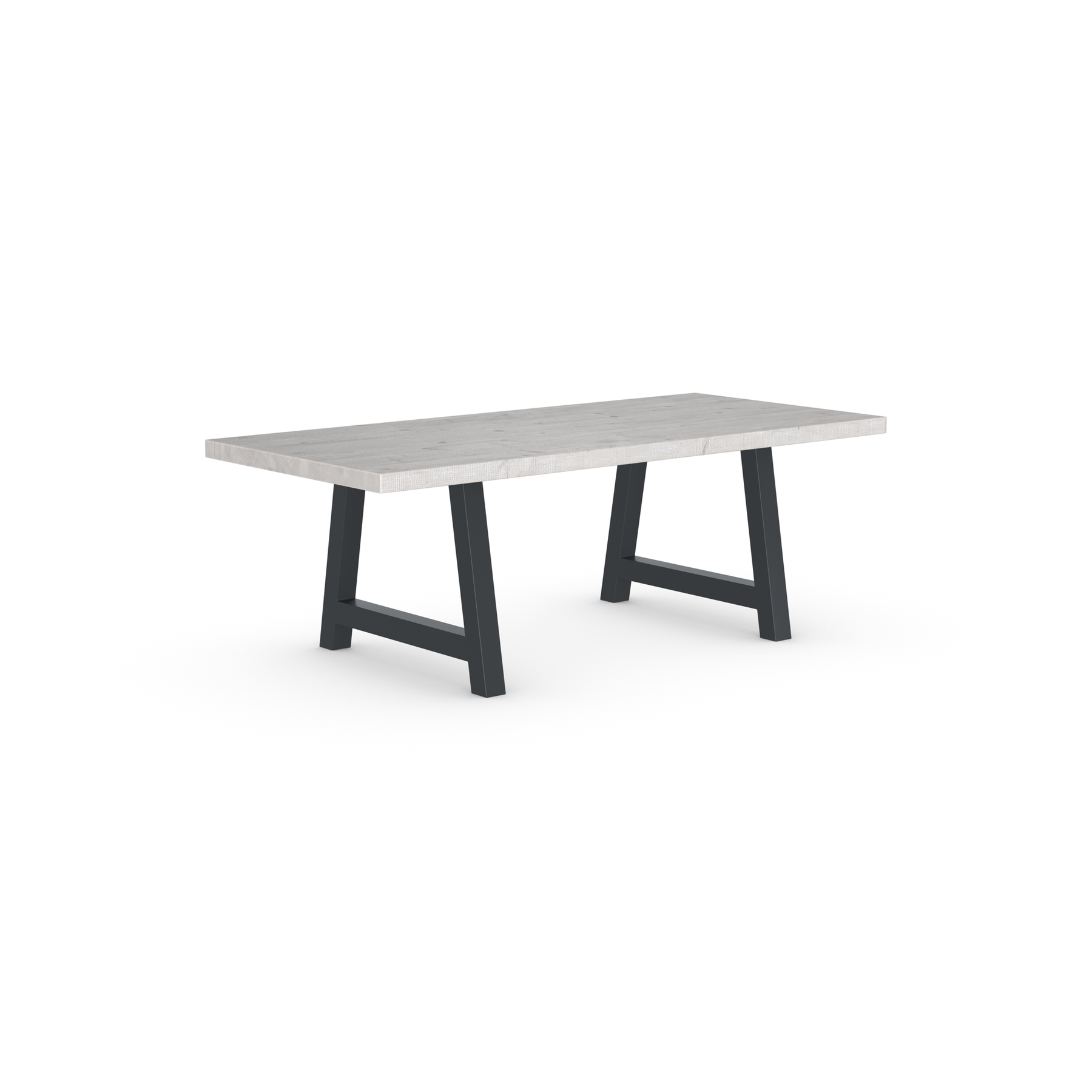 Rochester Dining Table - Long Overhang Custom Frame