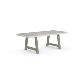 Rochester Dining Table - Long Overhang Custom Frame