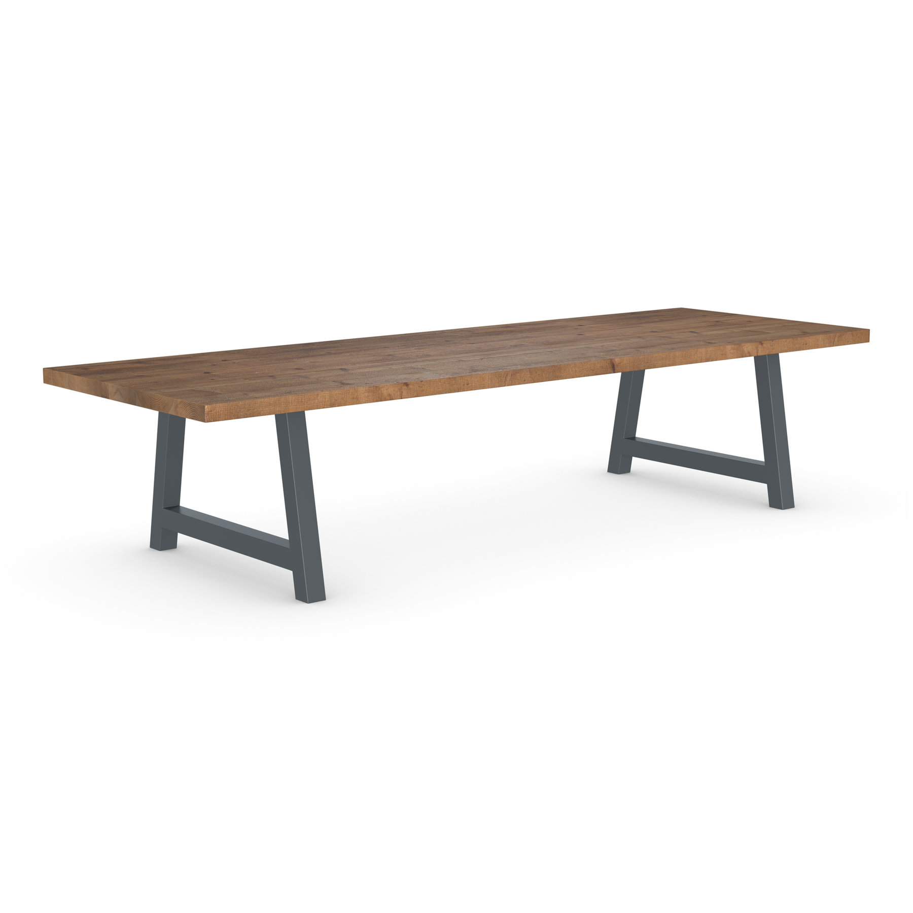 Rochester Dining Table - Long Overhang Custom Frame