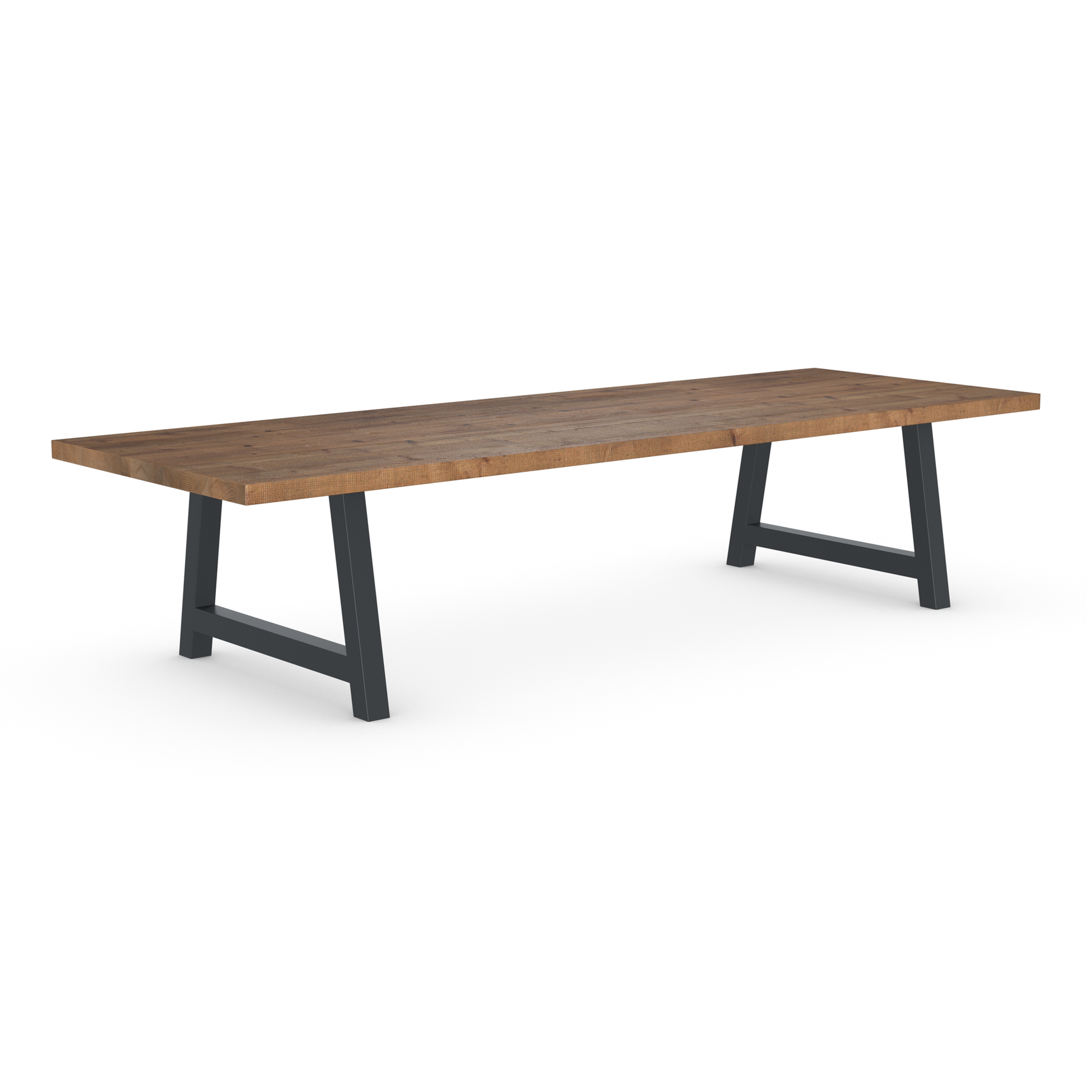 Rochester Dining Table - Long Overhang Custom Frame