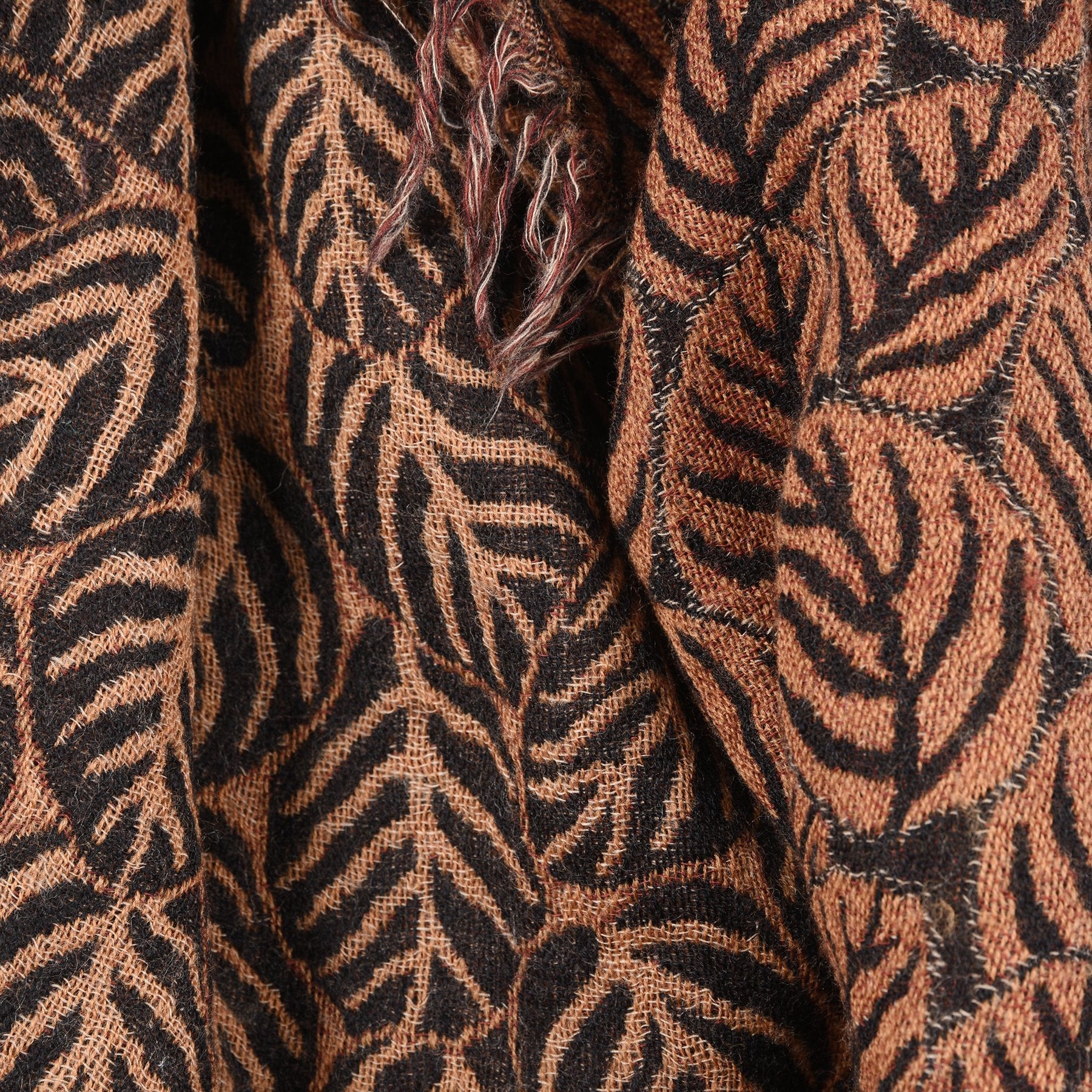 Lotus Leaves Scarf Made From Merino Wool