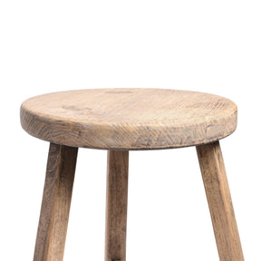 Bleached Elm Bar Stool