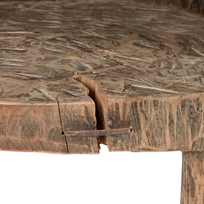 Carved Tribal Chair From Nagaland -  Ca 1920