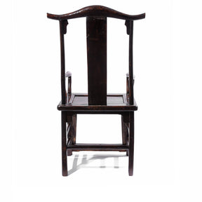 Elm Chinese Officials Hat Chair - 19thC