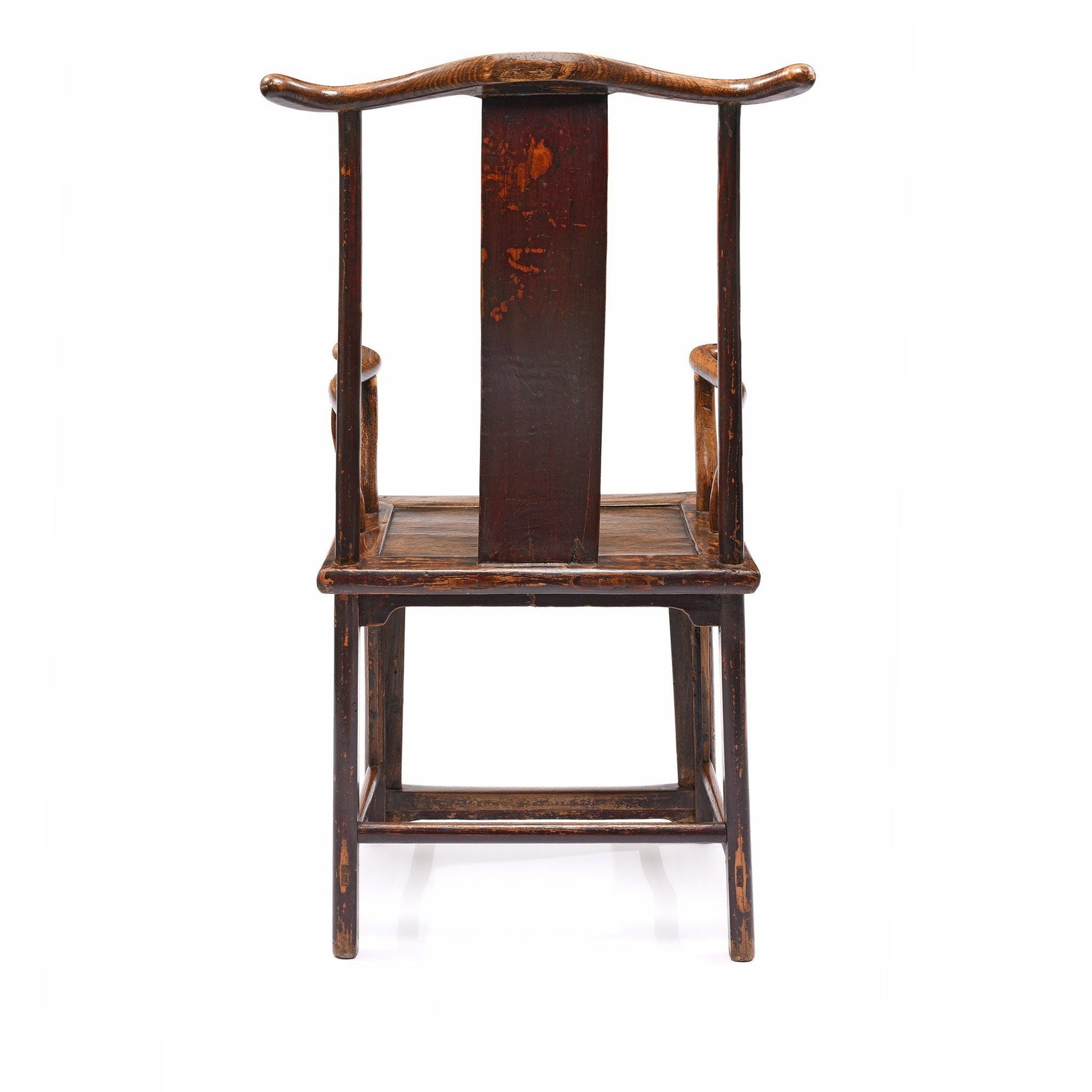 Elm Chinese Officials Hat Chair From Shanxi - 19thC