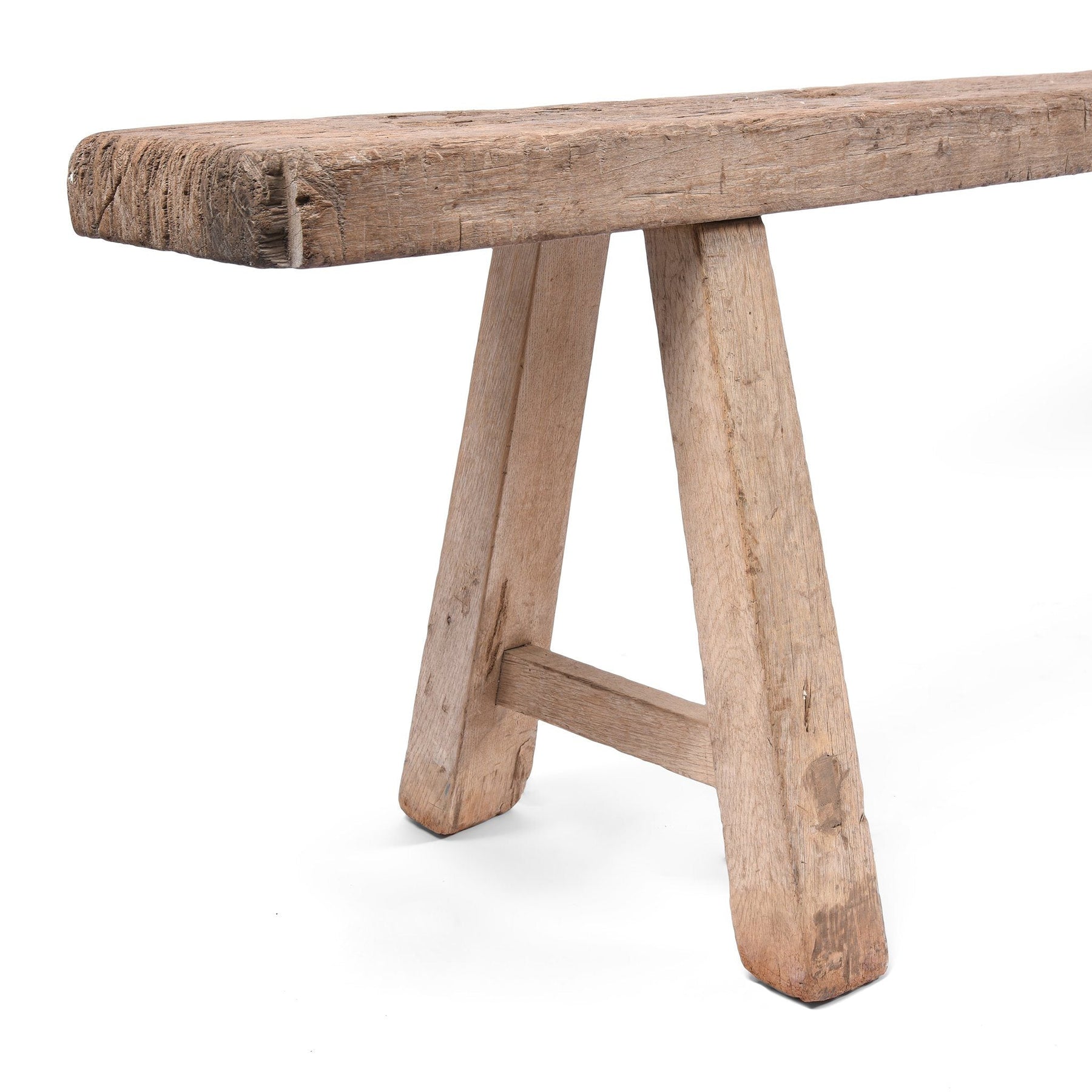 Farmhouse Chinese Bench From Henan - 19thC