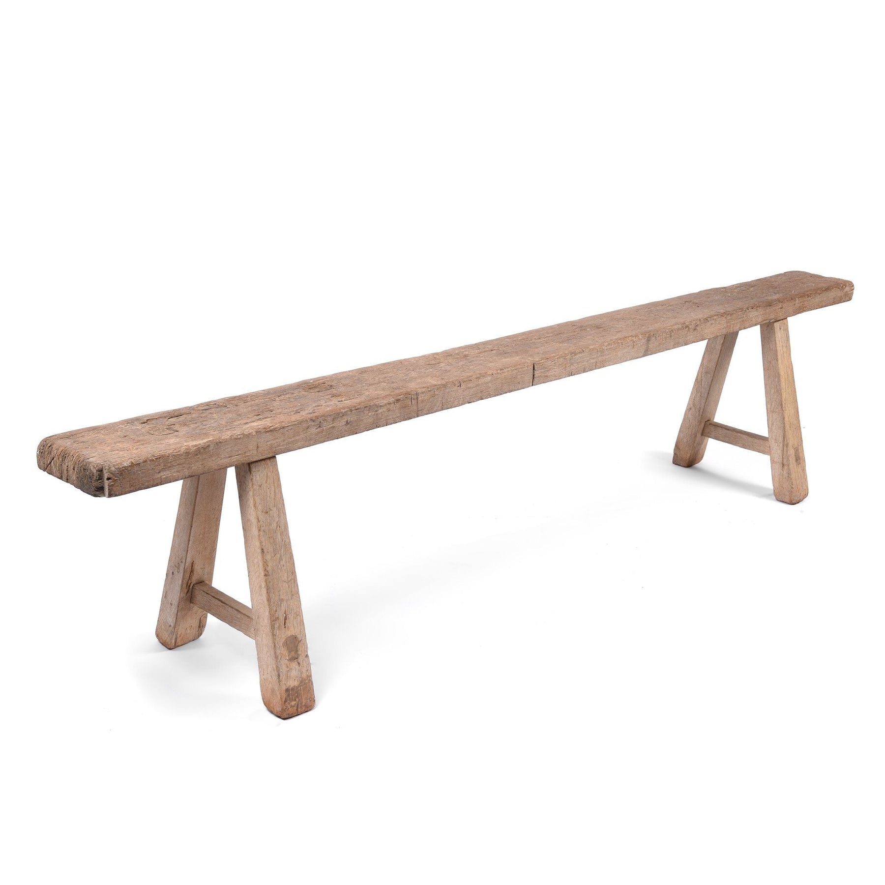 Farmhouse Chinese Bench From Henan - 19thC
