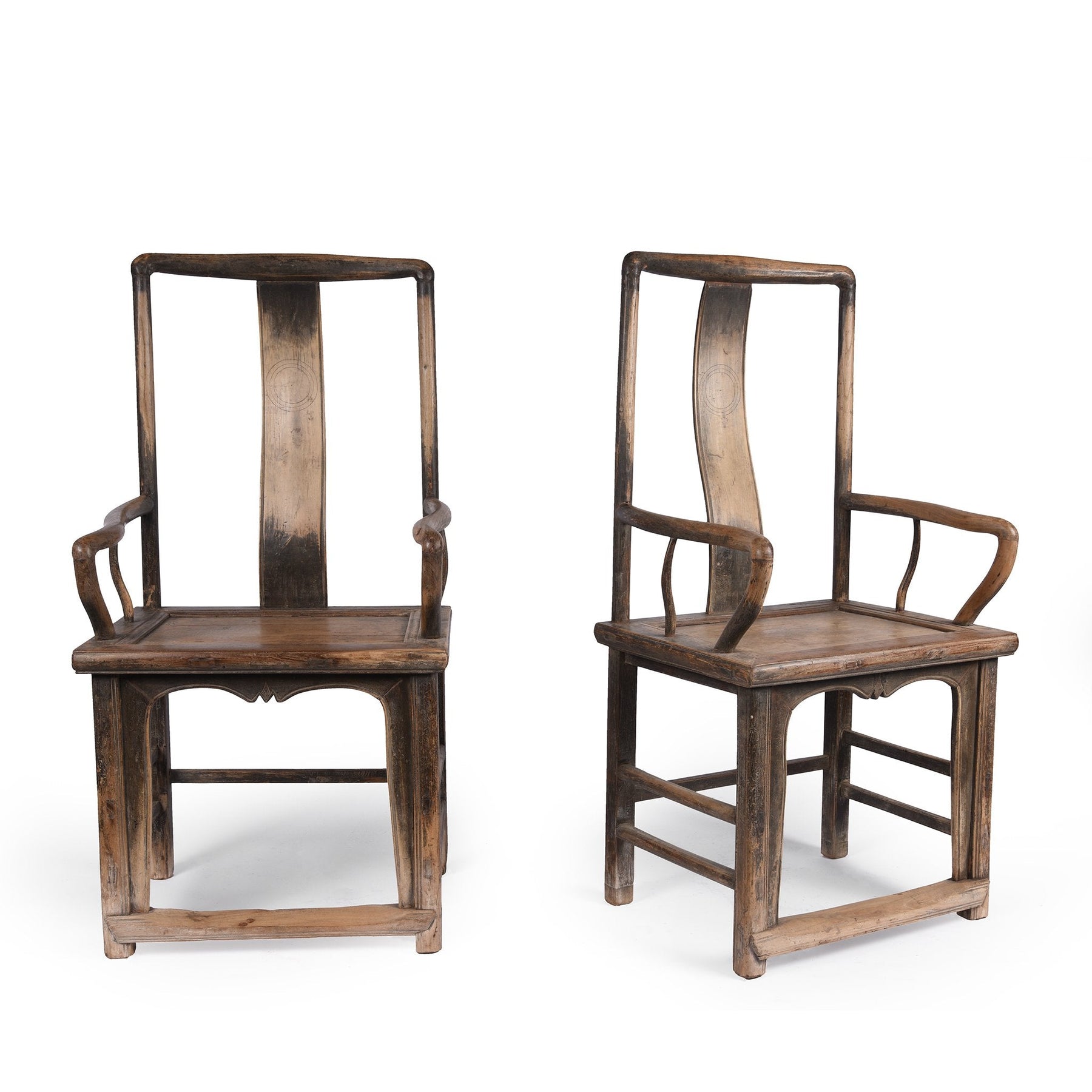 Official's Hat Chair From Shanxi Province - 19thC