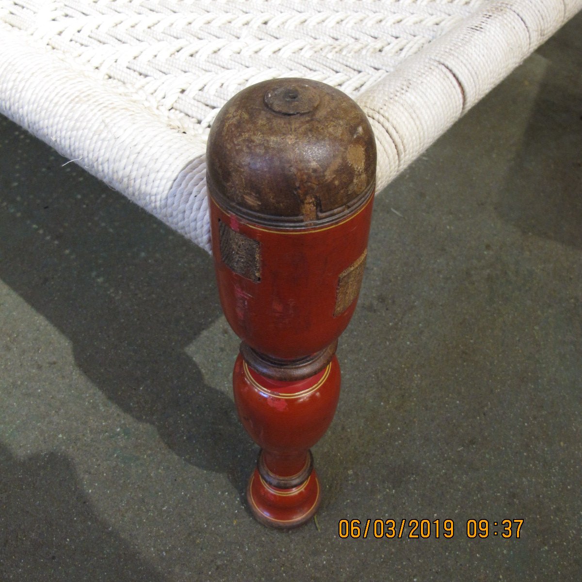 Old Charpoy From Rajasthan - 75 - 100 Yrs Old