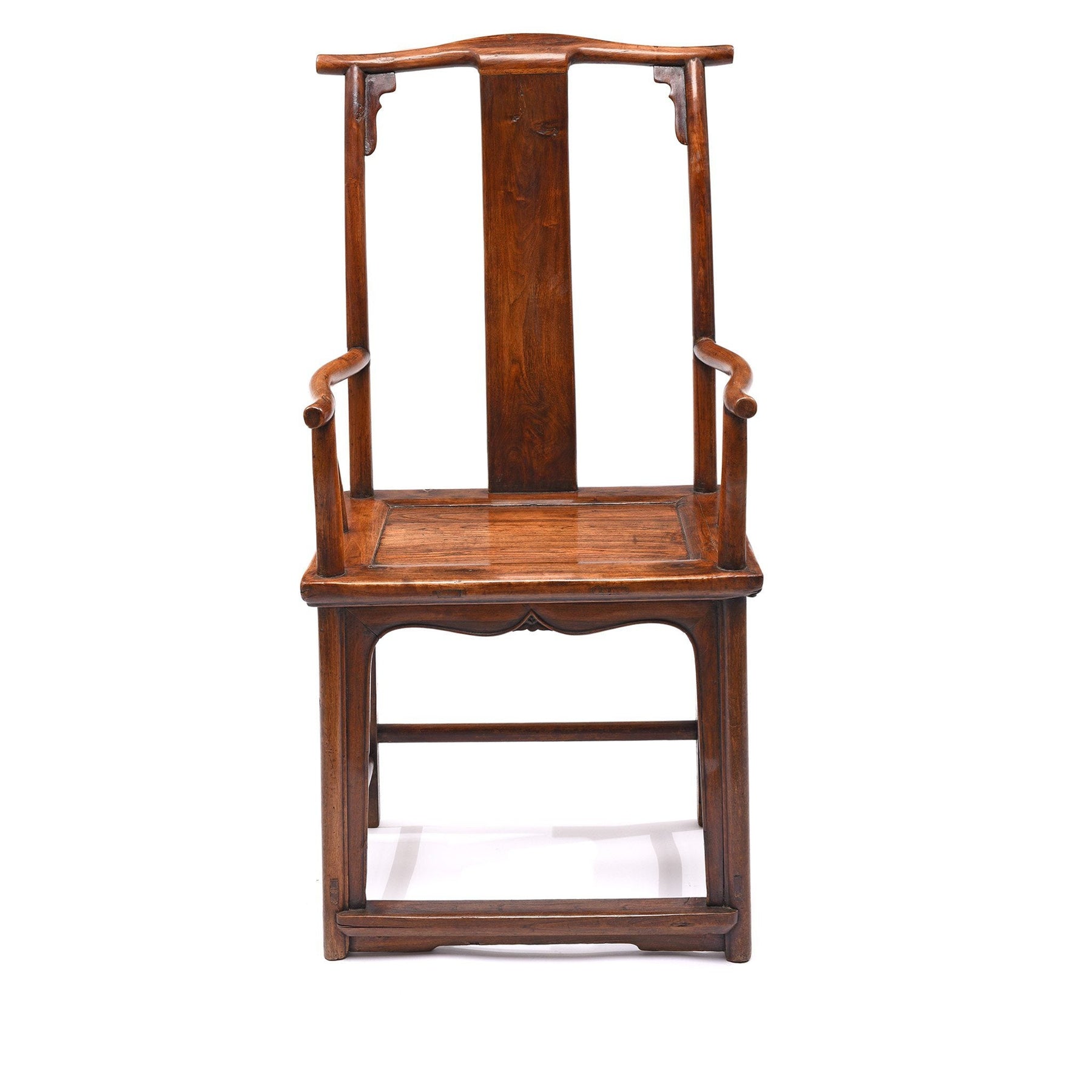 Walnut Chinese Officials Hat Chair From Shanxi - 19thC