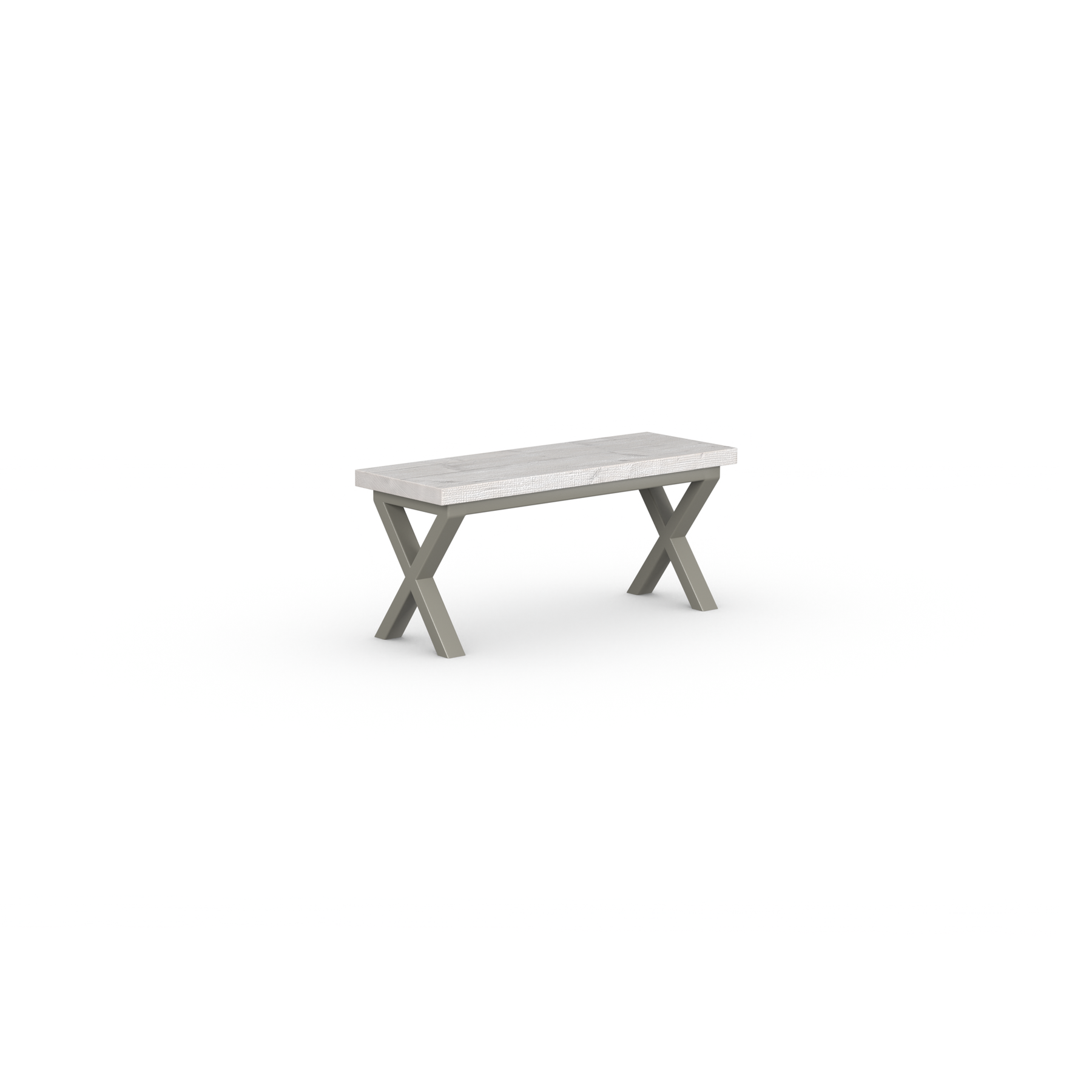 Shelby Bench - Crossed Leg