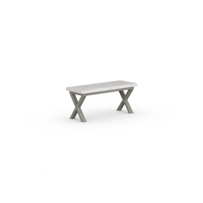 Shelby Bench - Crossed Leg