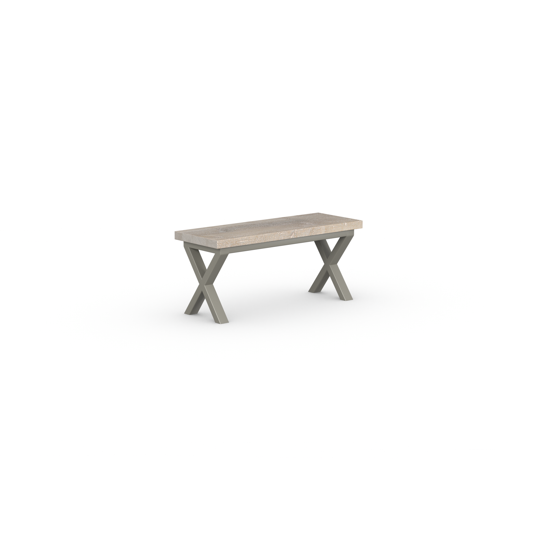 Shelby Bench - Crossed Leg