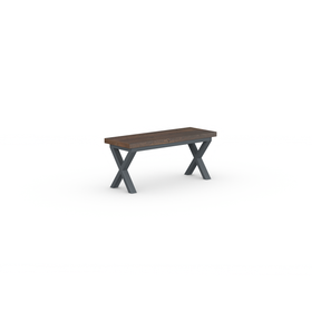 Shelby Bench - Crossed Leg