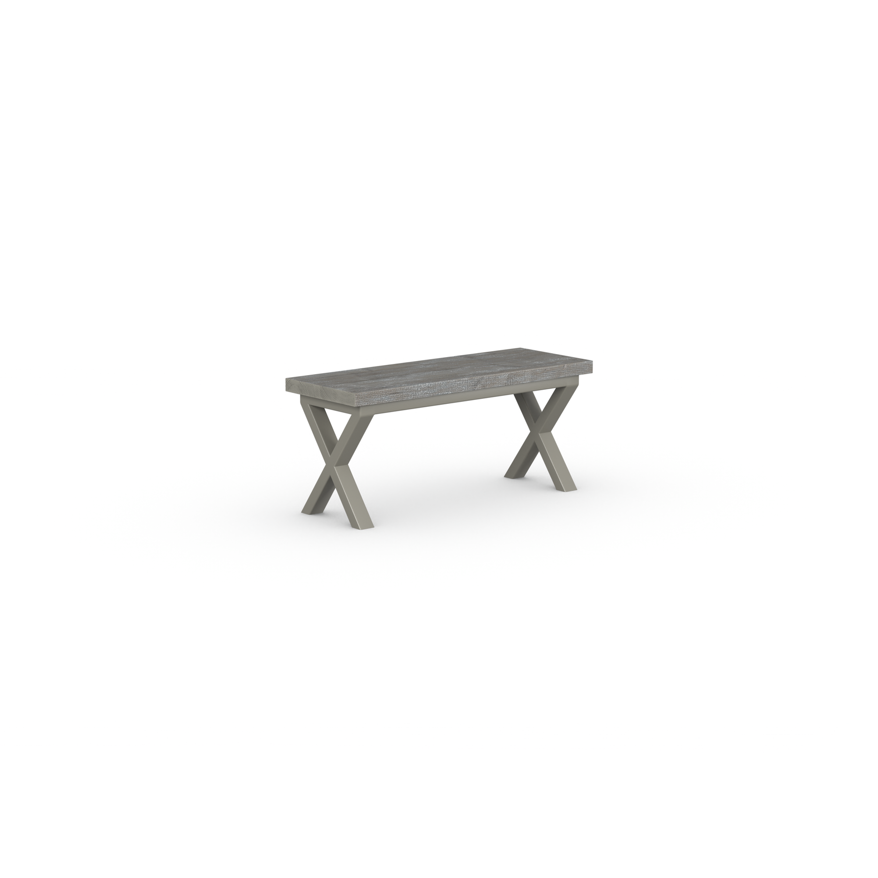 Shelby Bench - Crossed Leg