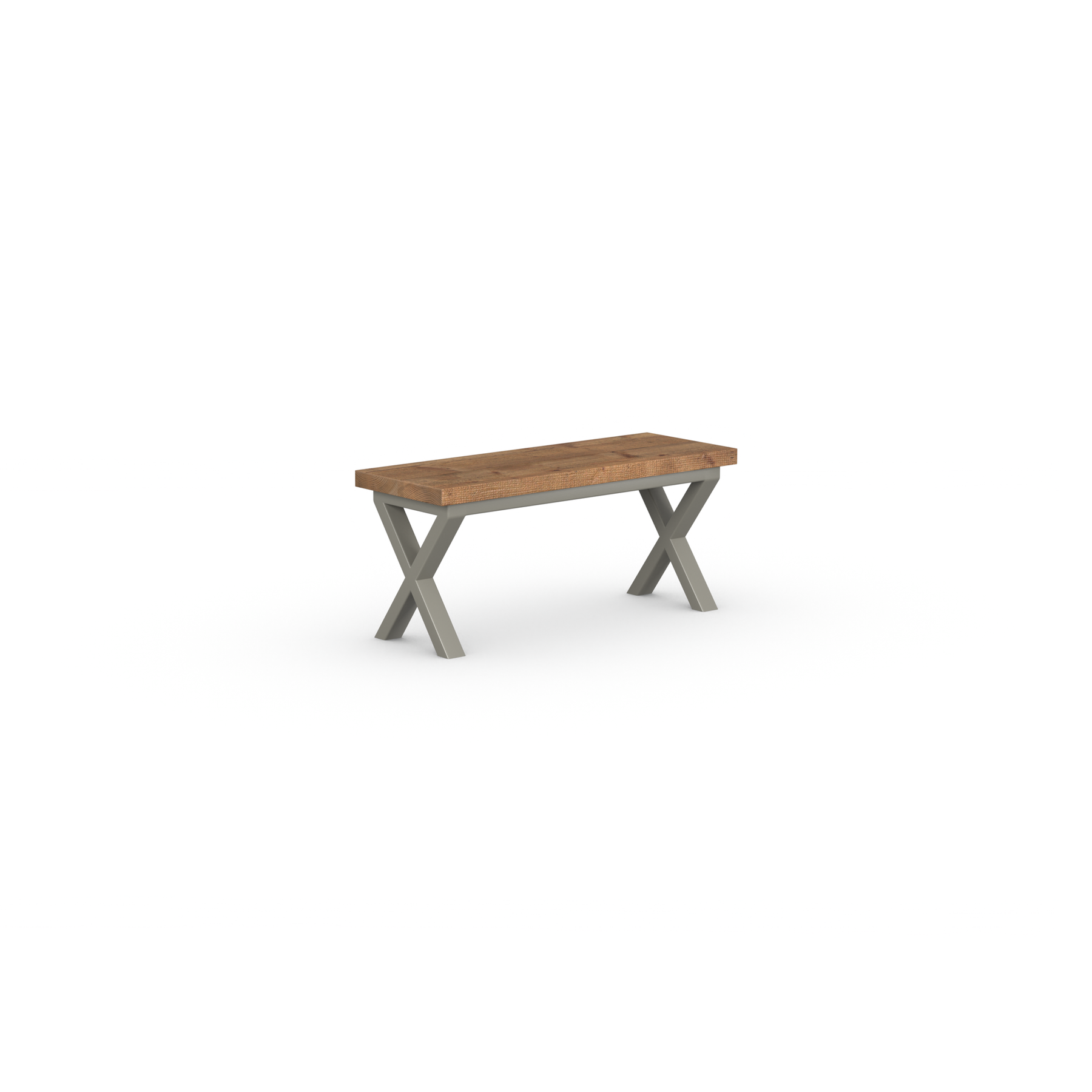 Shelby Bench - Crossed Leg