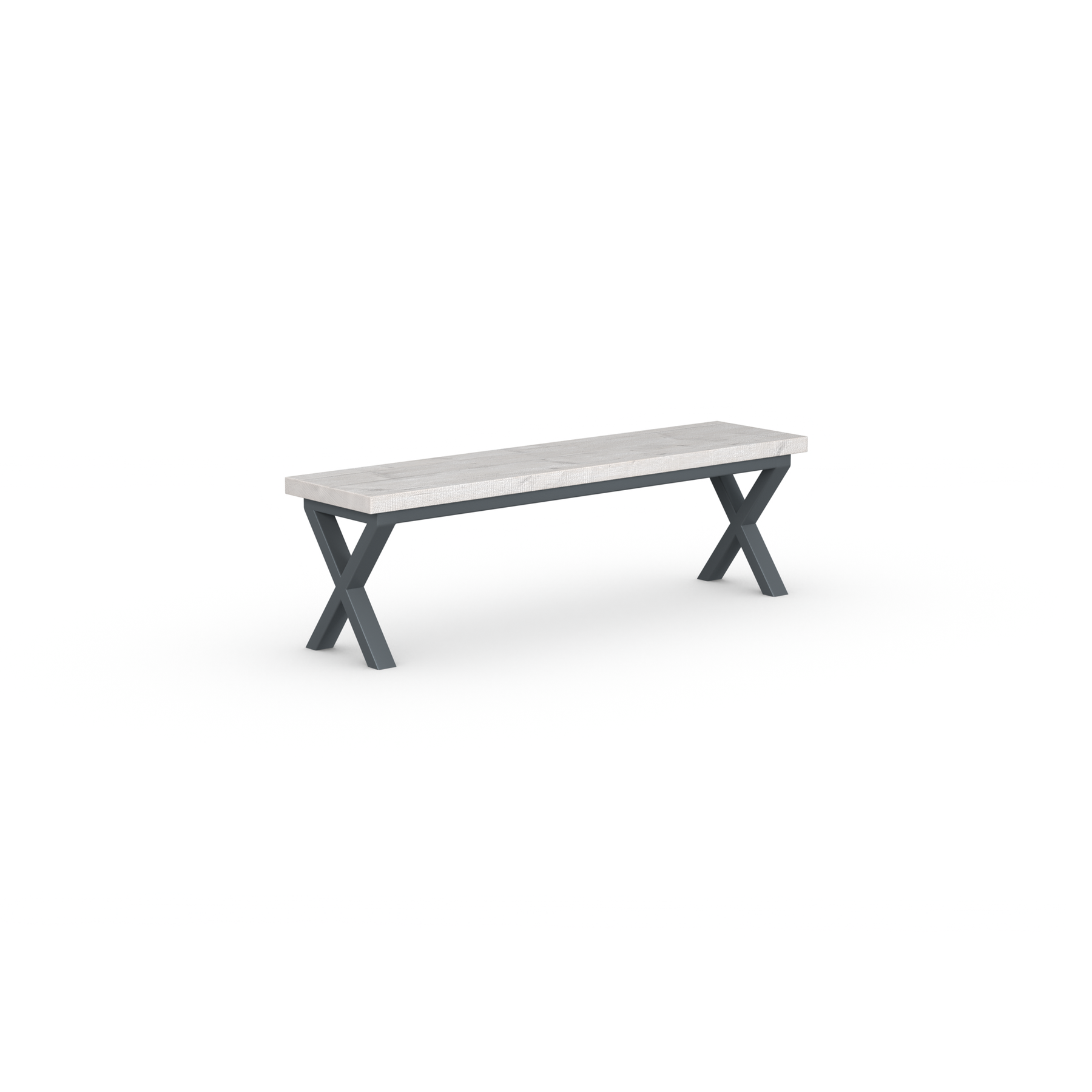 Shelby Bench - Crossed Leg