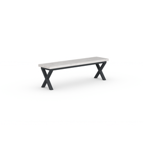 Shelby Bench - Crossed Leg