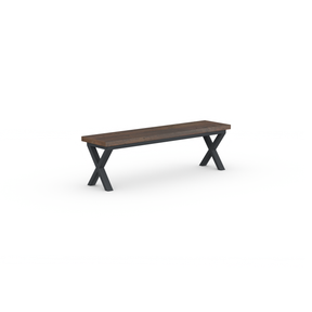 Shelby Bench - Crossed Leg
