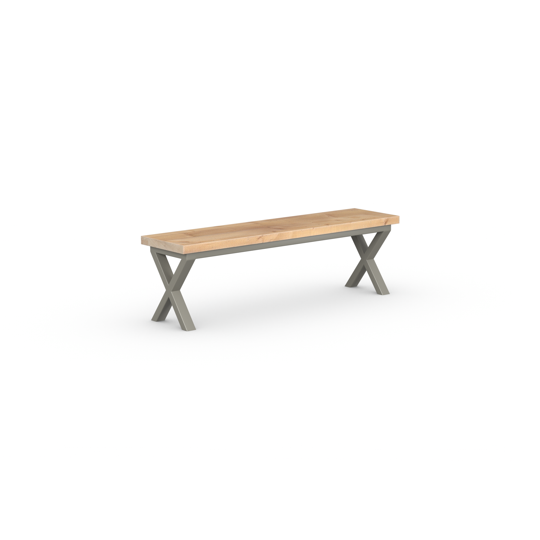 Shelby Bench - Crossed Leg