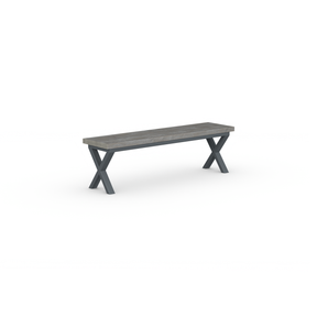 Shelby Bench - Crossed Leg