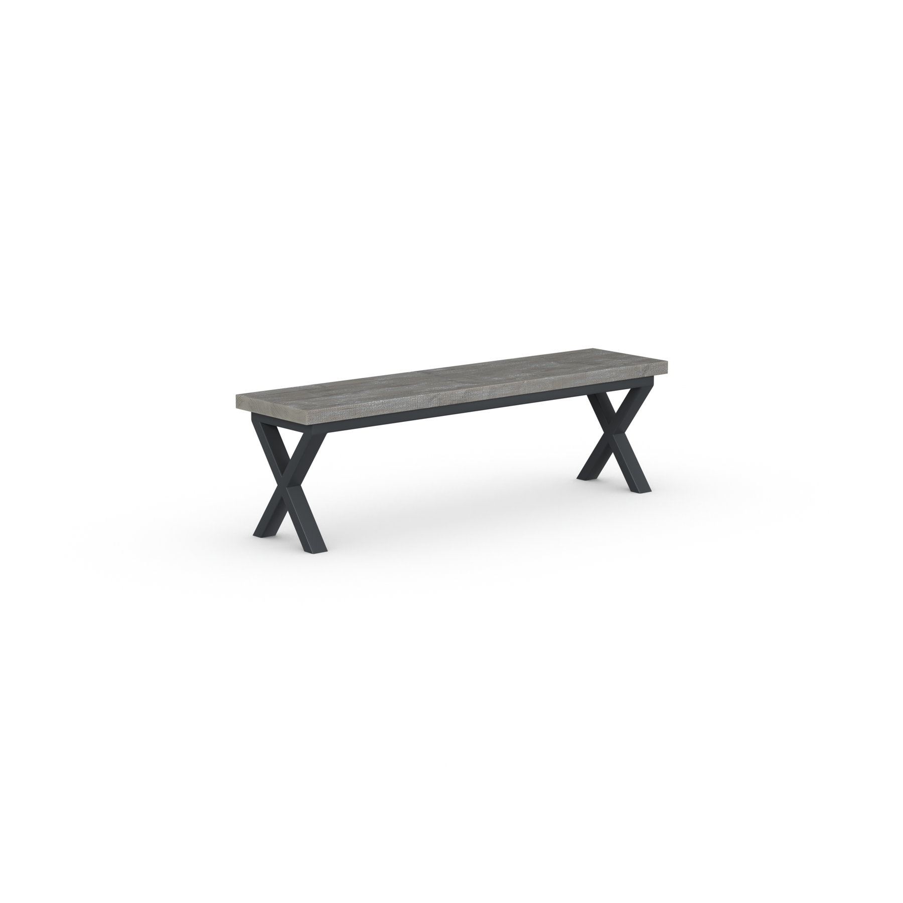 Shelby Bench - Crossed Leg